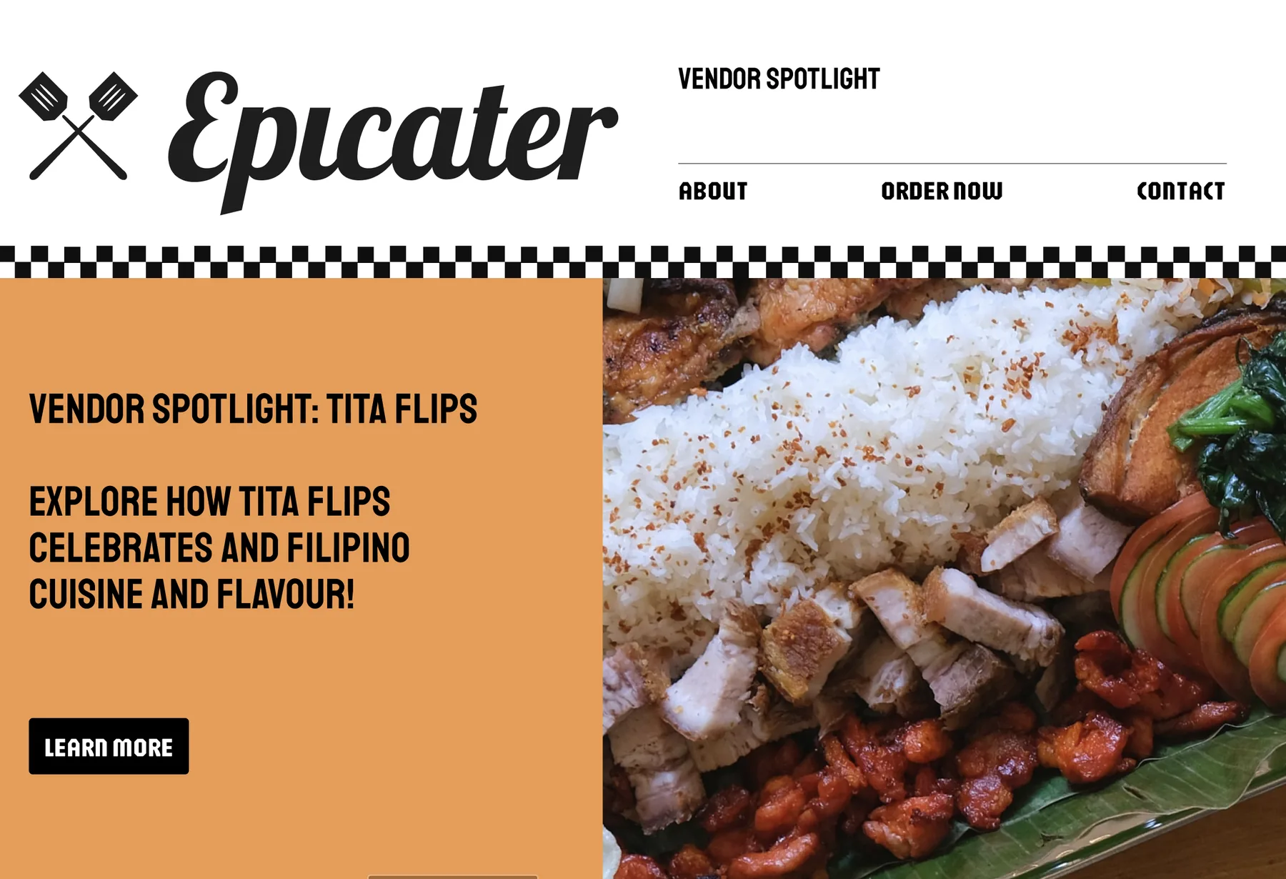 Epicater — Visual Design