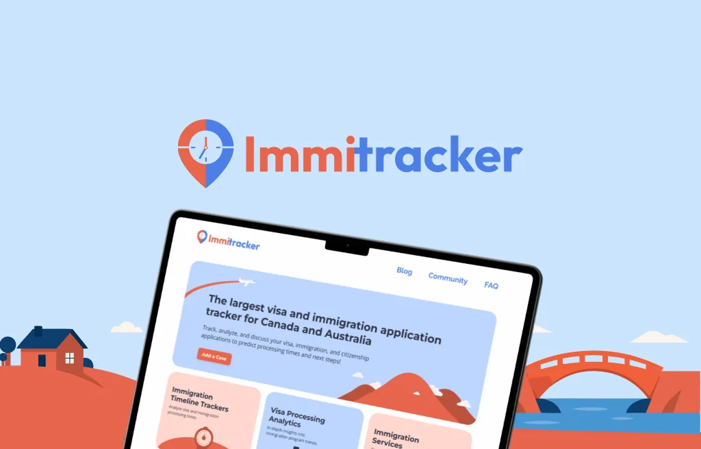 Immitracker tablet mockup