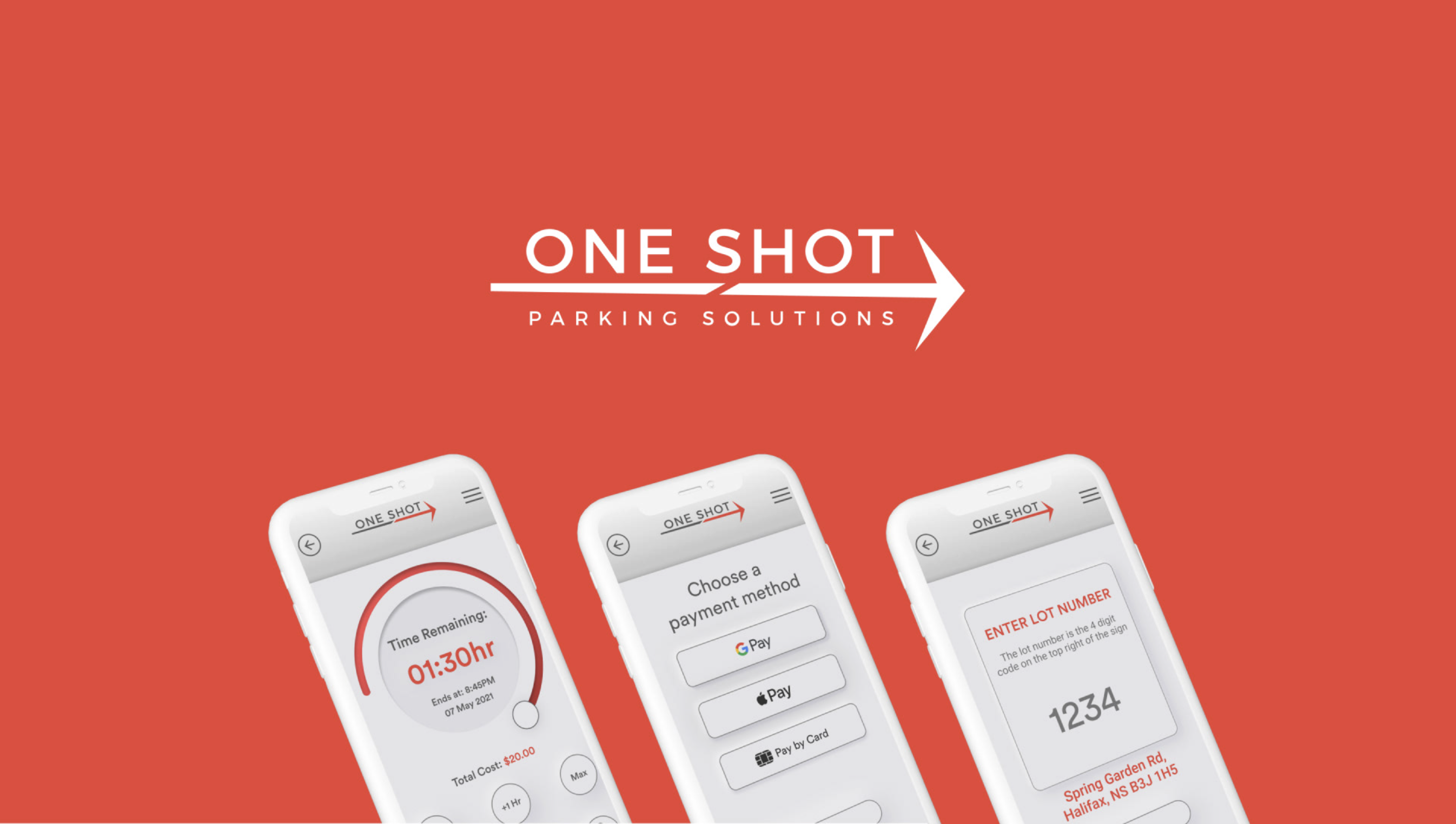 Oneshot Parking App